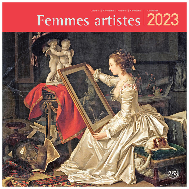 2023 Large Calendar - Women Artists 30 x 30 cm
