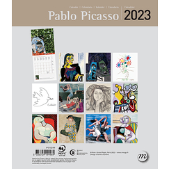 Calendrier petit format 2023 - Pablo Picasso