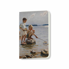 Carnet Albert Edelfelt - Enfants au bord de l'eau, 1884