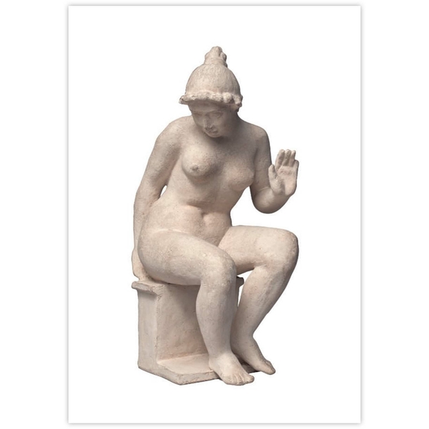 Maillol Postcard - Leda