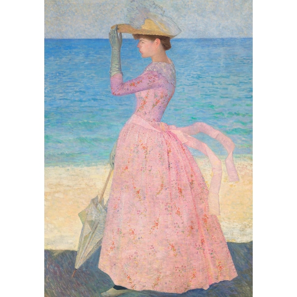 Carte postale Maillol - Femme à l'ombrelle