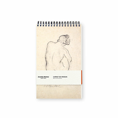Sketchbook Aristide Maillol - Woman crouching viewed from back, 1911 - 30 sheet Pad 14x 22 cm