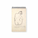 Carnet de croquis Aristide Maillol - Femme accroupie de dos, 1911 - Bloc de 30 feuilles 14 x 22 cm
