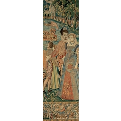 Bookmark - Curtain of the Valois celebrations, Fontainebleau