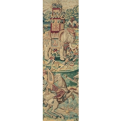 Bookmark - Curtain of the Valois celebrations, The Carrousel with an Elephant