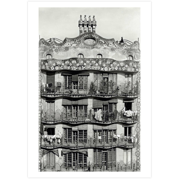 Postcard - Rear Façade of Casa Batllo
