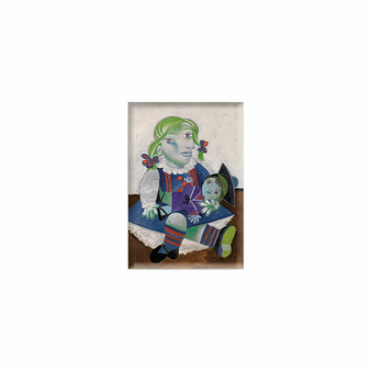 Magnet Pablo Picasso - Maya à la poupée, 1938