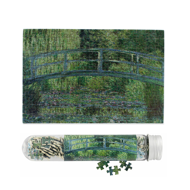 Micro Puzzle 150 pièces Claude Monet - Harmonie Verte, bassin aux nymphéas, 1899