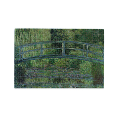 Micro Puzzle 150 pièces Claude Monet - Harmonie Verte, bassin aux nymphéas, 1899