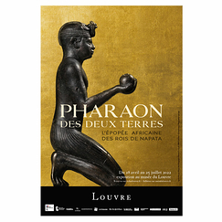 Exhibition Poster - Pharaoh of the Two Lands - The African story of the kings of Napata - 40 x 60 cm