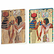 Set of 2 Notebooks Jean-François Champollion - The goddess Hathor welcomes Pharaoh Sety I