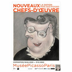 Exhibition Poster - New masterpieces. La dation Maya Ruiz-Picasso - 40 x 60 cm