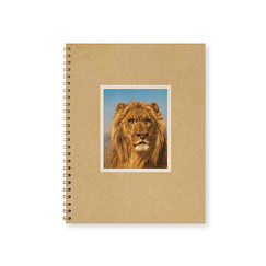 Rosa Bonheur spiral notebook - El Cid, lion head