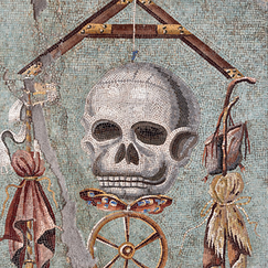 Postcard - Memento mori, 1st century A.C.