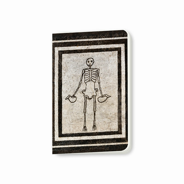 Small notebook - Skeleton with two wine jugs (askoi), 1st century