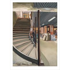 Carte postale Szafran - L'Escalier Bellini