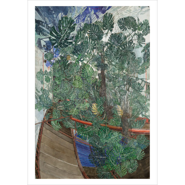 Szafran Postcard - Foliage (detail), 1986 - 1989