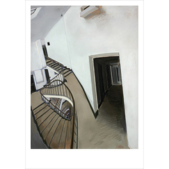 Szafran Postcard - Staircase