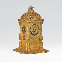 Schellhorn Postcard - Table astronomical clock