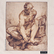 Sac Jupiter assis sur nuages expo dessins bolonais Musée du Louvre 2022 37x43