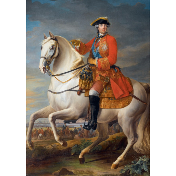 Cozette ; Van Loo Postcard - Louis XV, King of France