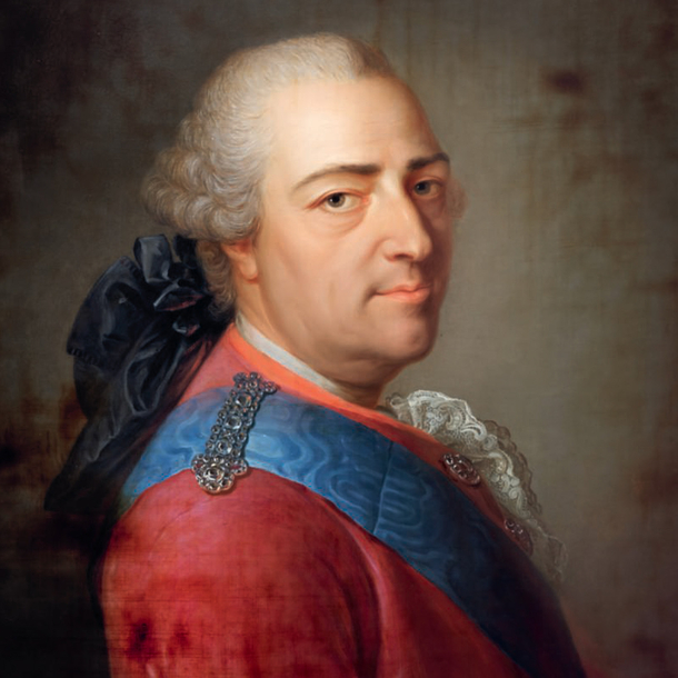 Carte postale de Montpetit - Louis XV, roi de France