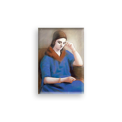 Picasso Magnet - Olga lost in thought