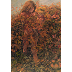 Frédéric Postcard - Child in the thorns