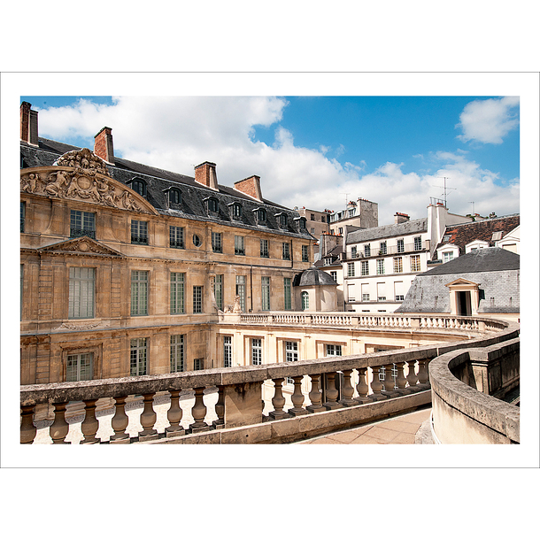 Postcard - Hôtel Salé, Facade, Main Courtyard