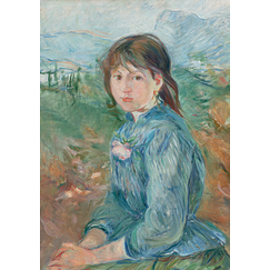 Morisot Postcard - The Young Girl from Nice