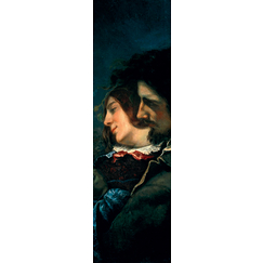 Courbet Bookmark - The Happy Lovers