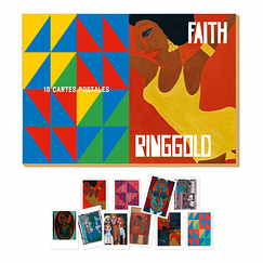 Lot de 10 Cartes postales Faith Ringgold