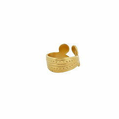 Ring from the Rongères treasure Gold-plated