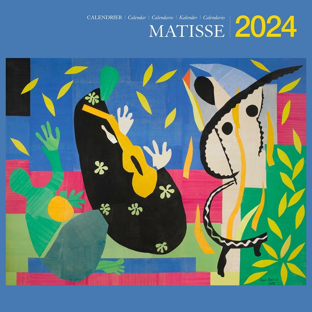 2024 Large Calendar - Henri Matisse - 30 x 30 cm | Professionnels
