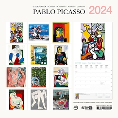 Calendrier 2024 Pablo Picasso - 30 x 30 cm