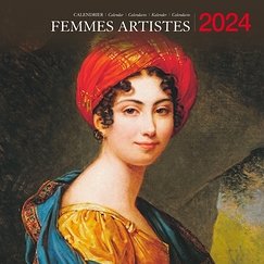 Calendrier 2024 Femmes peintres - 30 x 30 cm