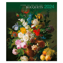 2024 Small Calendar - Bouquets - 15.5 x 18 cm