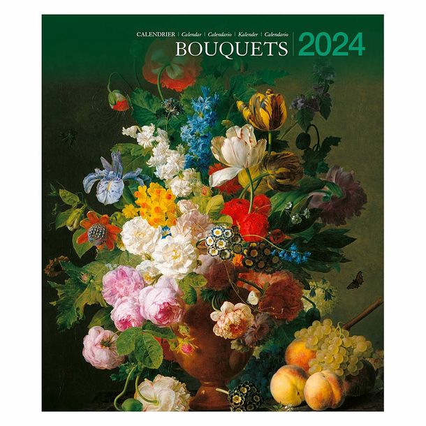 Bouchut Natura 1 Calendrier 2024 C: beige/blanc Petit Format : 13,5x17cm  NEUF: 