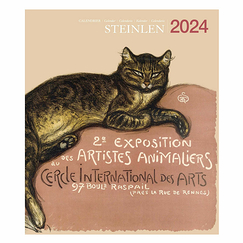 Calendrier 2024 Steinlen - 15.5 x 18 cm