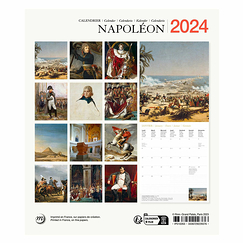 Calendrier 2024 Napoléon - 15.5 x 18 cm