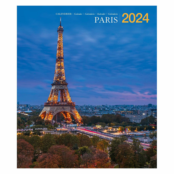 Calendrier 2024 Paris