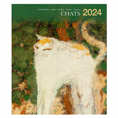 2024 Small Calendar - Cats - 15.5 x 18 cm