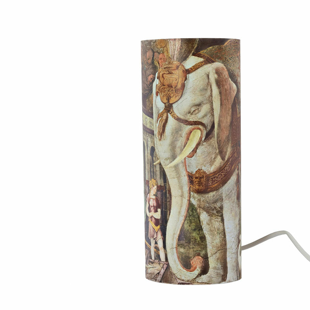Lampe en PVC Rosso Fiorentino - L'Éléphant royal