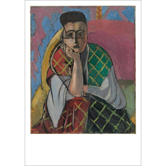 Carte postale Matisse - Femme à la voilette