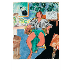 Carte postale Matisse - Danseuse au repos