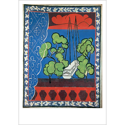 Carte postale Matisse - Fenêtre à Tahiti II