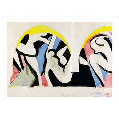 Carte postale Matisse - La Danse