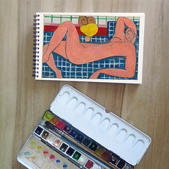 Sketchbook / Pad of 30 sheets Henri Matisse - Large Reclining Nude, 1935