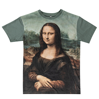 T-shirt mixte Joconde all over - Musée du Louvre