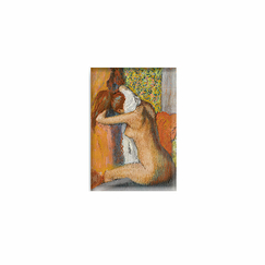 Magnet Edgar Degas - Après le bain, femme nue s'essuyant la nuque, 1898